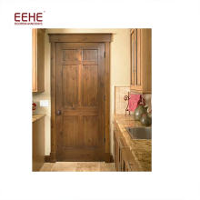 Kundenspezifische einfache geschnitzte Holzraumtür in flächenbündiger Tür